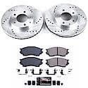 Front Carbon-Fiber Ceramic Disc Pad And Rotor: Brake Kit, Z23 Daily Driver