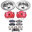 Front Carbon-Fiber Ceramic Disc Pad And Rotor: Brake Kit, Z23 Daily Driver with Calipers