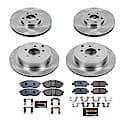 Front And Rear Carbon-Fiber Metallic Disc Pad And Rotor: Brake Kit, Track Day High-Performance