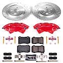 Rear Disc Pad and Rotor: Disc Brake Kit, KCL, with Calipers