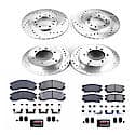 Front And Rear Carbon-Fiber Ceramic Disc Pad And Rotor: Brake Kit, Z23 Daily Driver