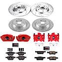 Z23 Daily Driver Carbon-Fiber Ceramic Pads Drilled & Slotted Rotor & Caliper Kit