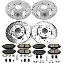 Front And Rear Carbon-Fiber Ceramic Disc Pad And Rotor: Brake Kit, Z23 Daily Driver