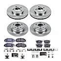 Front And Rear Carbon-Fiber Metallic Disc Pad And Rotor: Brake Kit, Track Day High-Performance