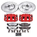 Front Carbon-Fiber Ceramic Disc Pad And Rotor: Brake Kit, Z36 Truck And Tow W/Calipers