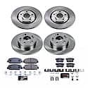 Front And Rear Carbon-Fiber Metallic Disc Pad And Rotor: Brake Kit, Track Day High-Performance