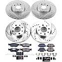 Front And Rear Carbon-Fiber Ceramic Disc Pad And Rotor: Brake Kit, Z23 Daily Driver