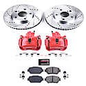 Front Carbon-Fiber Ceramic Disc Pad And Rotor: Brake Kit, Z23 Daily Driver with Calipers