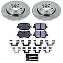 Rear Carbon-Fiber Metallic Disc Pad And Rotor: Brake Kit, Track Day Spec High-Performance