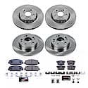 Front And Rear Carbon-Fiber Metallic Disc Pad And Rotor: Brake Kit, Track Day High-Performance