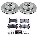 Front And Rear Carbon-Fiber Metallic Disc Pad And Rotor: Brake Kit, Track Day Spec High-Performance