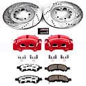 Front Carbon-Fiber Ceramic Disc Pad And Rotor: Brake Kit, Z36 Truck And Tow W/Calipers