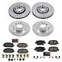 Front And Rear Carbon-Fiber Ceramic Disc Pad And Rotor: Brake Kit, Z23 Daily Driver