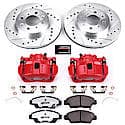 Carbon-Fiber Ceramic Disc Pad And Rotor: Brake Kit, Z26 Street Performance with Calipers