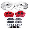 Front Carbon-Fiber Ceramic Disc Pad And Rotor: Brake Kit, Z23 Daily Driver with Calipers