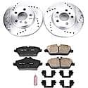 Front Carbon-Fiber Ceramic Disc Pad And Rotor: Brake Kit, Z23 Daily Driver