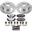 Carbon-Fiber Ceramic Disc Pad And Rotor: Brake Kit, Z26 Street Performance