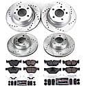 Front And Rear Carbon-Fiber Ceramic Disc Pad And Rotor: Brake Kit, Z23 Daily Driver