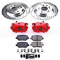 Rear Carbon-Fiber Ceramic Disc Pad And Rotor: Brake Kit, Z23 Daily Driver with Calipers