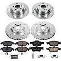 Front And Rear Carbon-Fiber Ceramic Disc Pad And Rotor: Brake Kit, Z23 Daily Driver