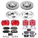 Front And Rear Carbon-Fiber Ceramic Disc Pad And Rotor: Brake Kit, Z23 Daily Driver with Calipers