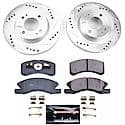 Front Carbon-Fiber Ceramic Disc Pad And Rotor: Brake Kit, Z23 Daily Driver