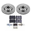 Front Carbon-Fiber & Metallic Pad Compound Disc Pad And Rotor: Brake Kit, Track Day High-Performance