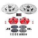 Rear Carbon-Fiber Ceramic Disc Pad And Rotor: Brake Kit, Z23 Daily Driver with Calipers