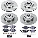 Front And Rear Carbon-Fiber Metallic Disc Pad And Rotor: Brake Kit, Track Day Spec High-Performance