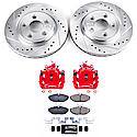 Rear Carbon-Fiber Ceramic Disc Pad And Rotor: Brake Kit, Z23 Daily Driver with Calipers