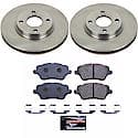 Carbon-Fiber Metallic Disc Pad And Rotor: Brake Kit, Track Day Spec High-Performance