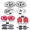 Front And Rear Carbon-Fiber Ceramic Disc Pad And Rotor: Brake Kit, Z23 Daily Driver with Calipers