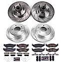 Front And Rear Carbon-Fiber Ceramic Disc Pad And Rotor: Brake Kit, Z23 Daily Driver