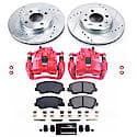 Front Carbon-Fiber Ceramic Disc Pad And Rotor: Brake Kit, Z23 Daily Driver with Calipers