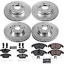 Front And Rear Carbon-Fiber Ceramic Disc Pad And Rotor: Brake Kit, Z23 Daily Driver