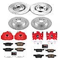 Z23 Daily Driver Carbon-Fiber Ceramic Pads Drilled & Slotted Rotor & Caliper Kit