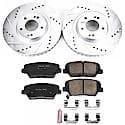 Front Carbon-Fiber Ceramic Disc Pad And Rotor: Brake Kit, Z23 Daily Driver