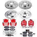 Front And Rear Carbon-Fiber Ceramic Disc Pad And Rotor: Brake Kit, Z23 Daily Driver with Calipers