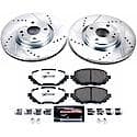 Carbon-Fiber Ceramic Disc Pad And Rotor: Brake Kit, Z26 Street Performance