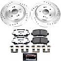 Carbon-Fiber Ceramic Disc Pad And Rotor: Brake Kit, Z26 Street Performance