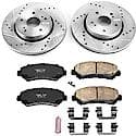 Front Carbon-Fiber Ceramic Disc Pad And Rotor: Brake Kit, Z23 Daily Driver