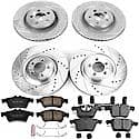 Front And Rear Carbon-Fiber Ceramic Disc Pad And Rotor: Brake Kit, Z23 Daily Driver