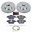 Front Carbon-Fiber Ceramic Disc Pad And Rotor: Brake Kit, Z23 Daily Driver