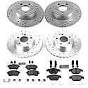 Front And Rear Carbon-Fiber Ceramic Disc Pad And Rotor: Brake Kit, Z23 Daily Driver