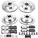 Front And Rear Carbon-Fiber Ceramic Disc Pad And Rotor: Brake Kit, Z36 Truck And Tow