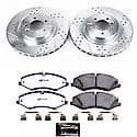 Front Carbon-Fiber Ceramic Disc Pad And Rotor: Brake Kit, Z36 Truck And Tow