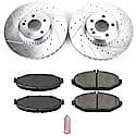 Front Carbon-Fiber Ceramic Disc Pad And Rotor: Brake Kit, Z23 Daily Driver