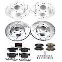 Front And Rear Carbon-Fiber Ceramic Disc Pad And Rotor: Brake Kit, Z23 Daily Driver