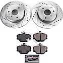 Front Carbon-Fiber Ceramic Disc Pad And Rotor: Brake Kit, Z23 Daily Driver