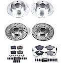 Front And Rear Carbon-Fiber Ceramic Disc Pad And Rotor: Brake Kit, Z23 Daily Driver